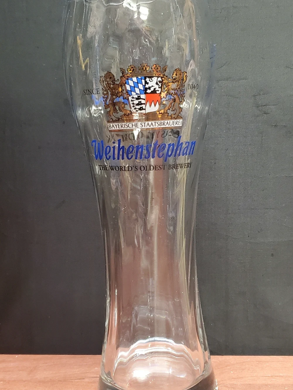 Weihenstephan Tall Lager Beer Glass